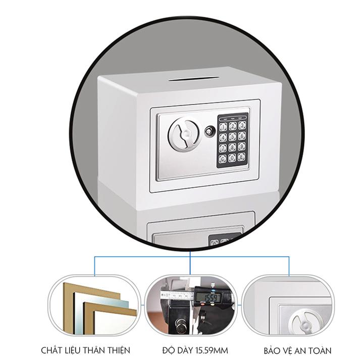 Két sắt mini tiên tiến khỏa bảo mật