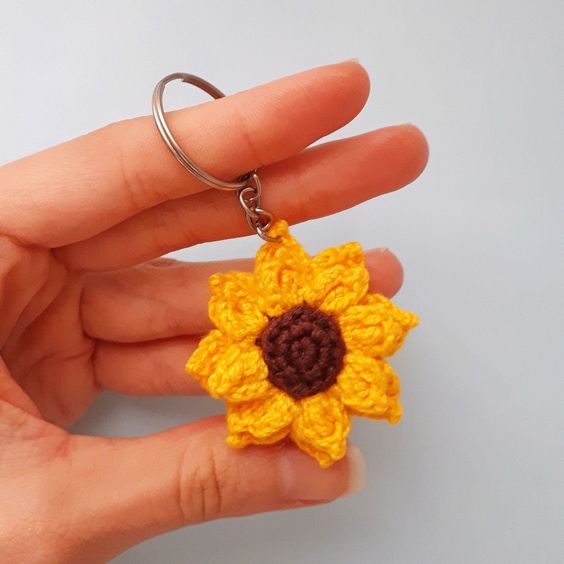 [FOLLOW SỐP TẶNG QUÀ]Móc khóa bằng len handmade giá rẻ