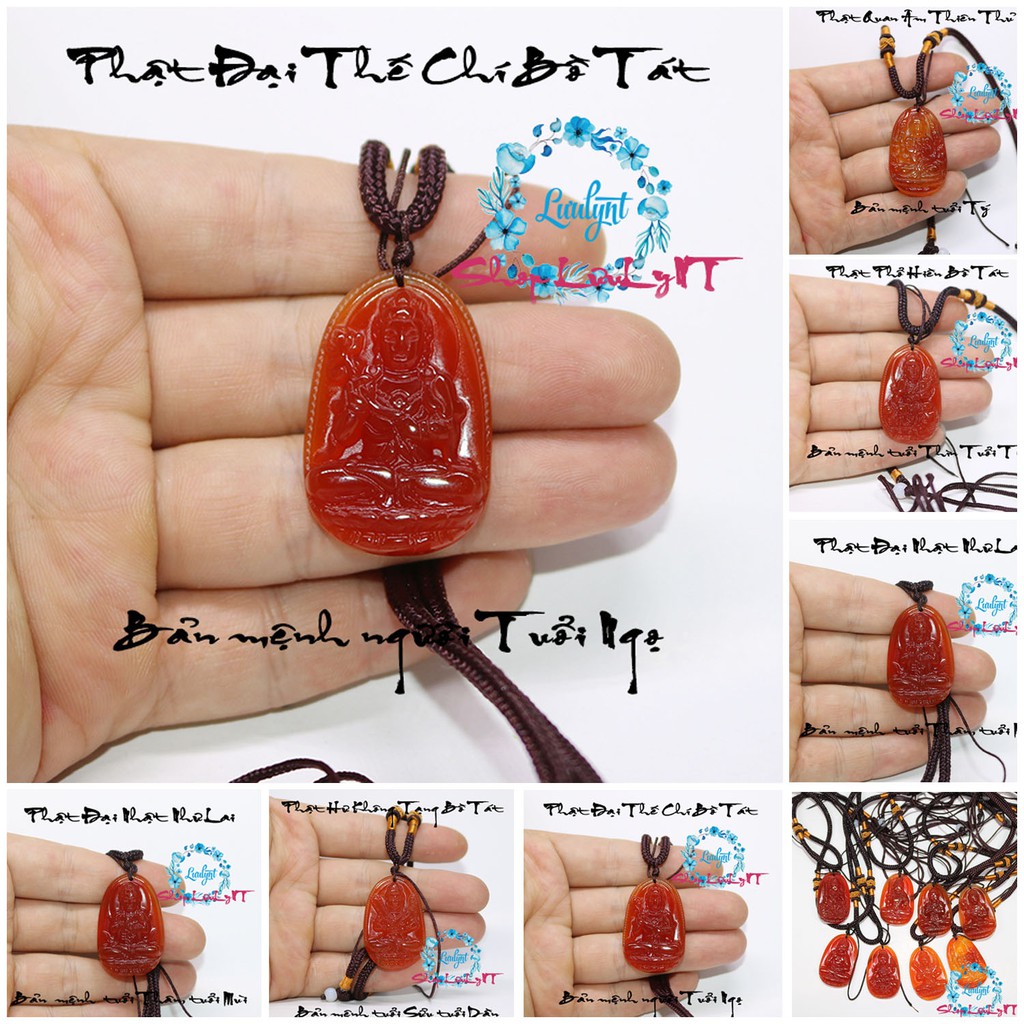 Dây chuyền Đại Thế Chí Bồ Tát size bé