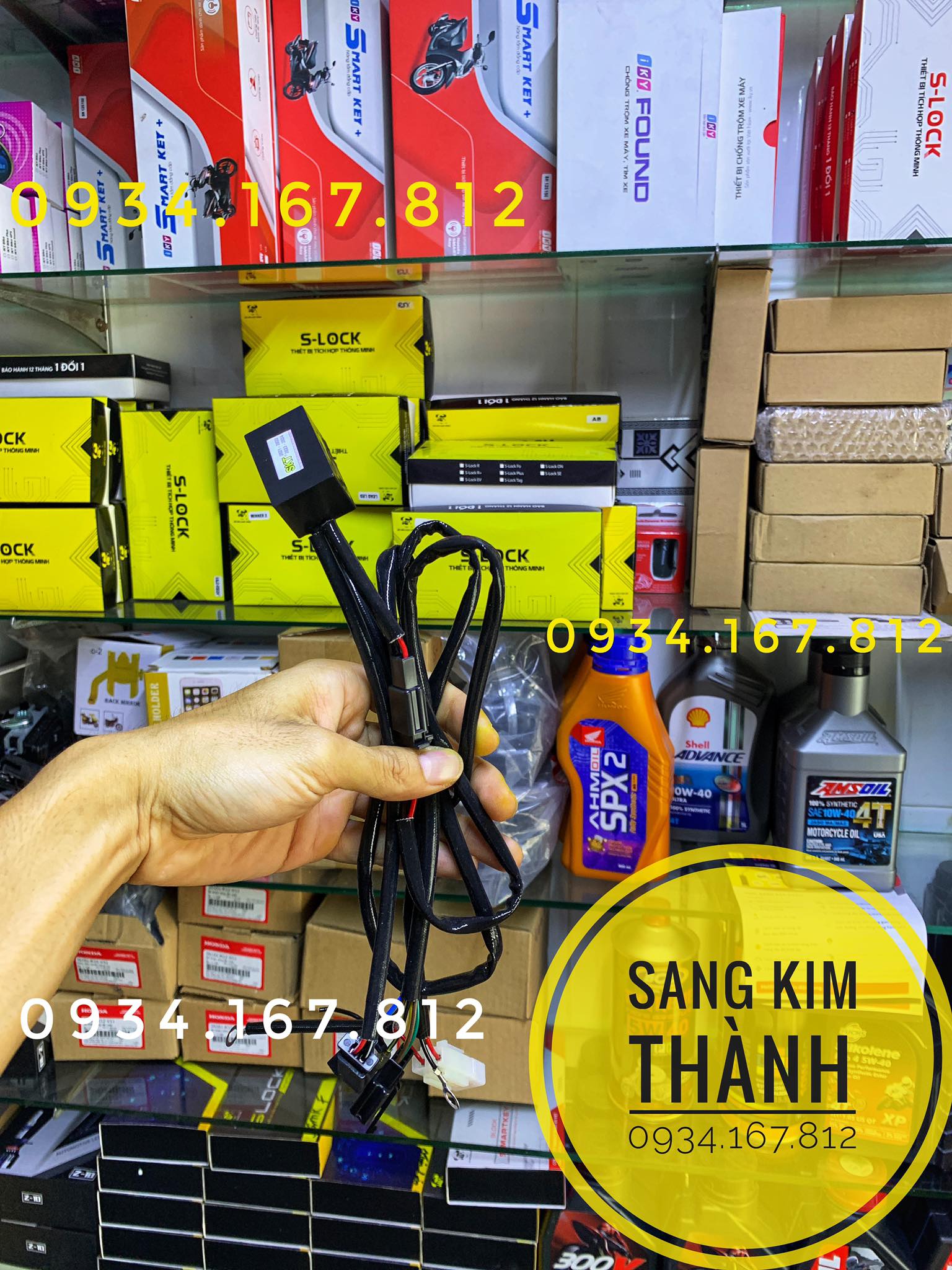 [HCM]Mạch lắp Đèn Trợ Sáng Tích Hợp trên Nút Passing Version 2.0 Cho Xe Exciter 150 2019 2020