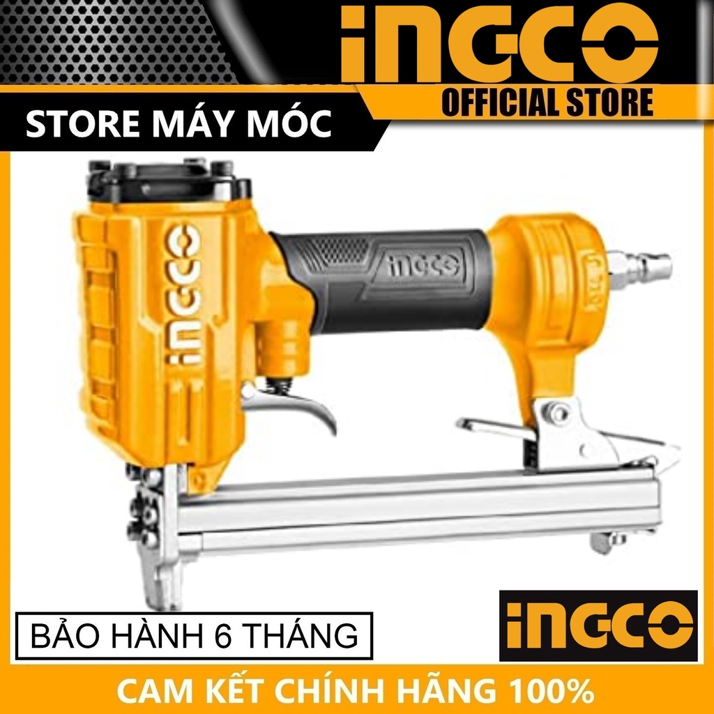 Máy bắn đinh chữ u dùng khí nén ingco aps06131-3- hàng chính hãng