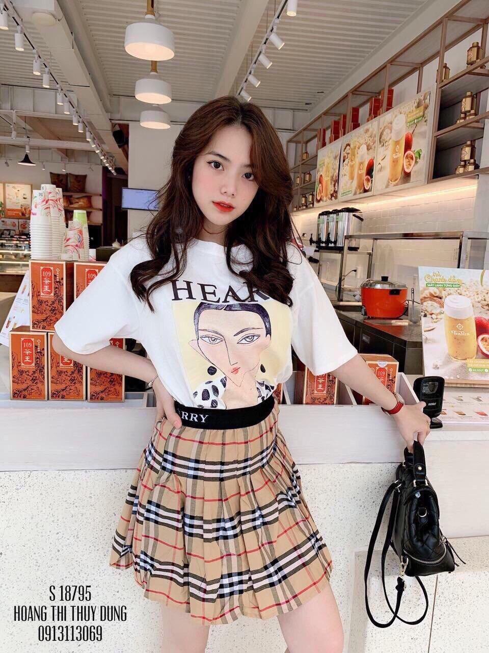 Sét váy sọc HEART siêu hót