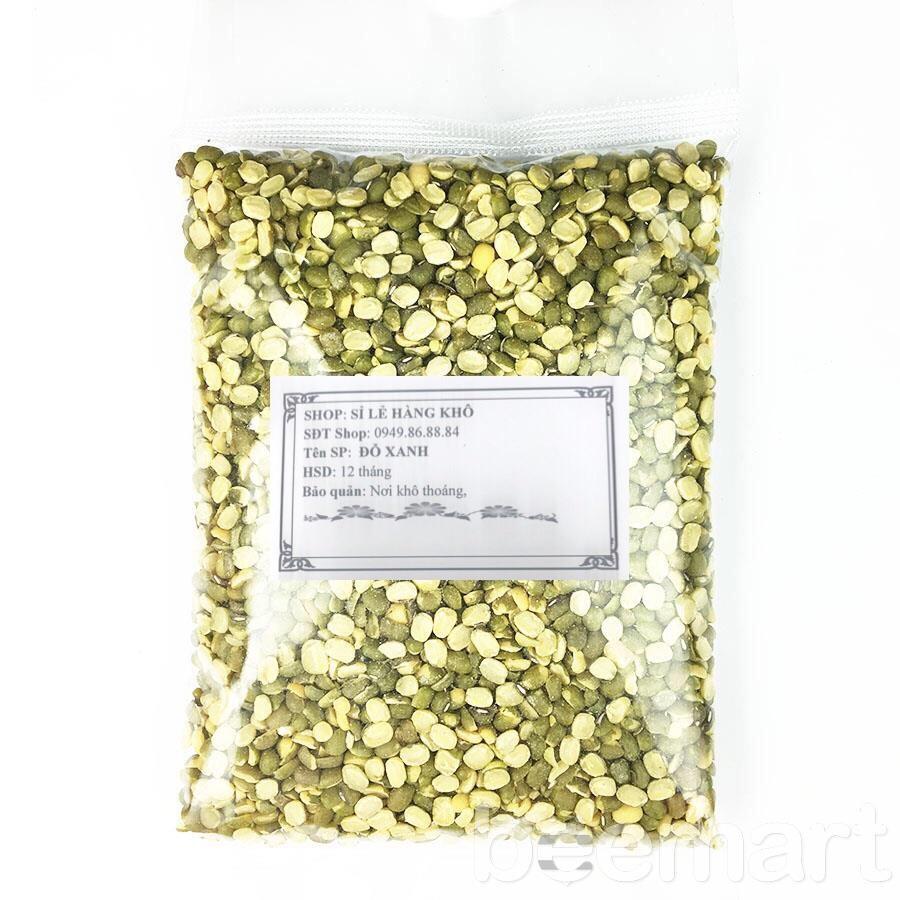 1kg Đỗ xanh vỡ hạt nguyên vỏ