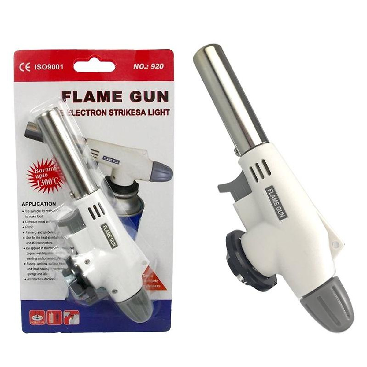 Đầu Khò Gas Mini - Đầu Khò Bếp Gas Đánh Lửa Tự Động