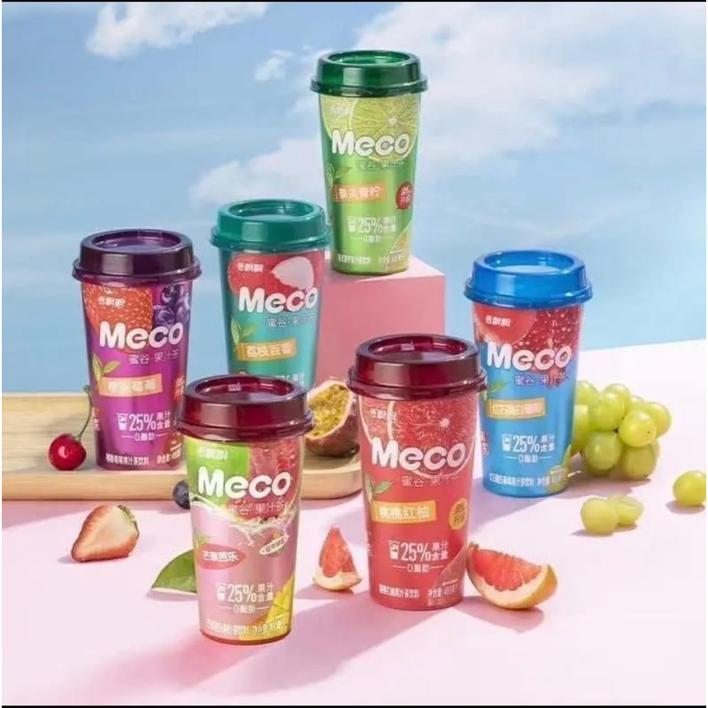 Trà trái cây pha sẵn Meco 400ml