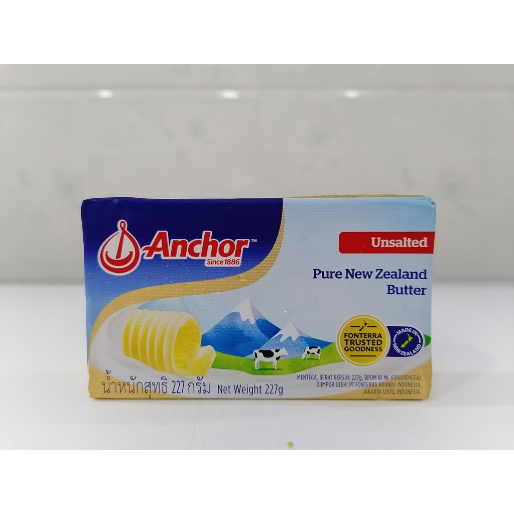 SHIP HCM - BƠ MẶN ANCHOR 200GR - 16649 BƠ LÀM BÁNH