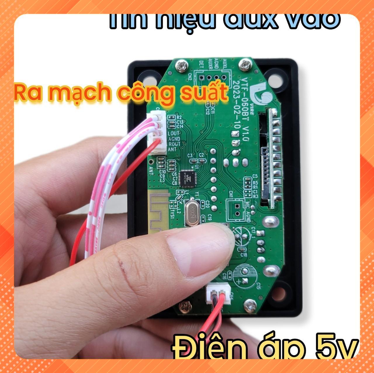 Mạch Blutooth Loa Kéo 5v Có EQ