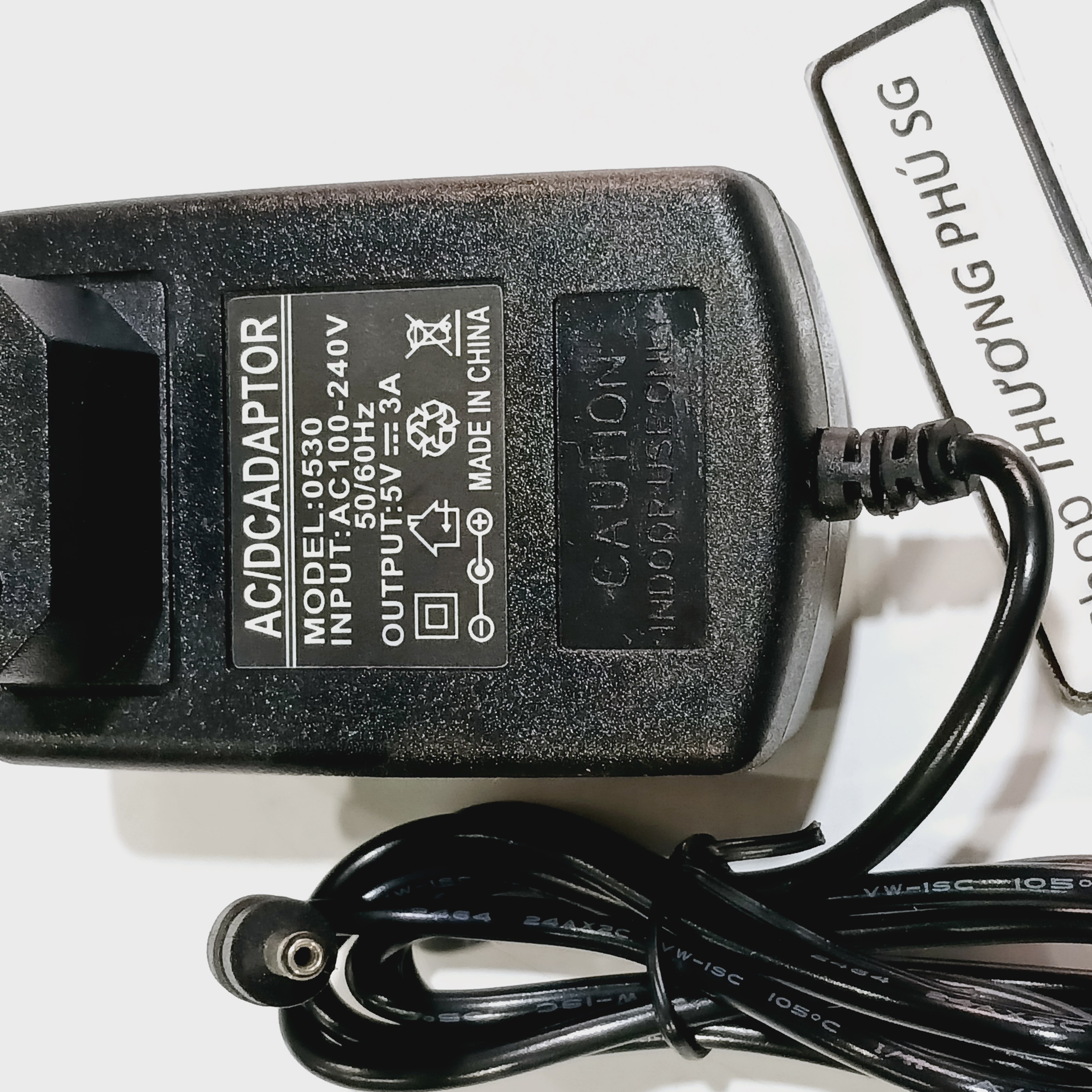 Nguồn Adapter DC 5V - 3A (Đầu 3.5mm X 1.35mm)