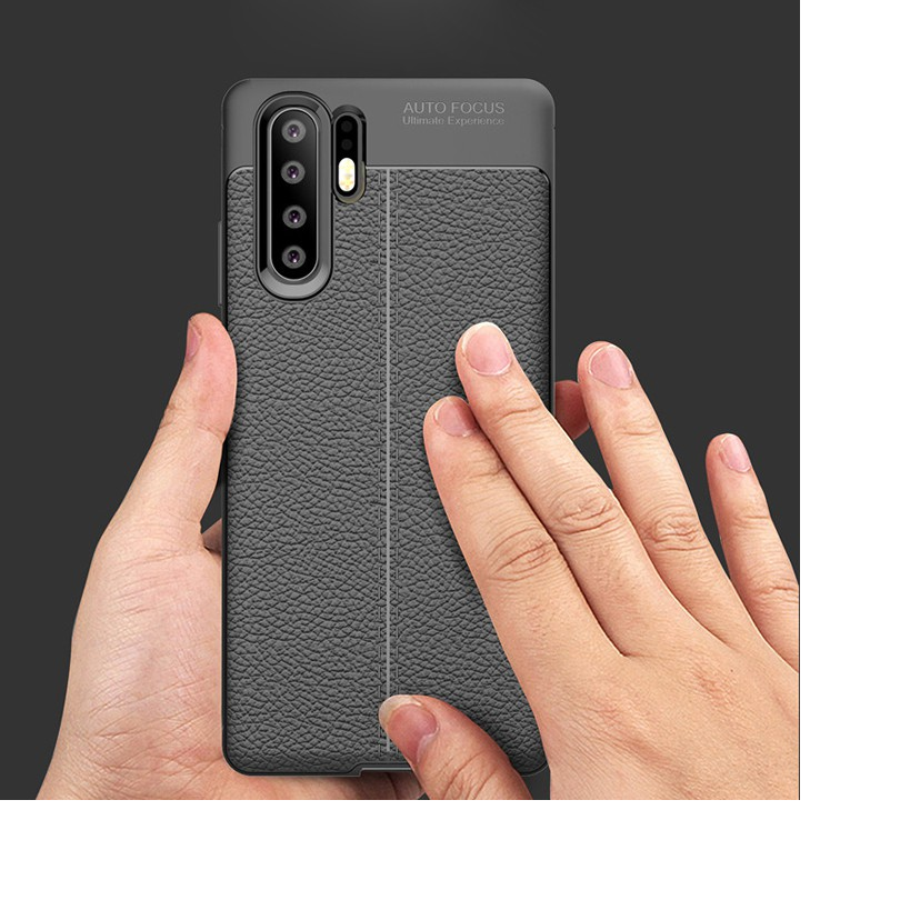 Ốp lưng Huawei P30 pro giả da chống sốc Auto Focus