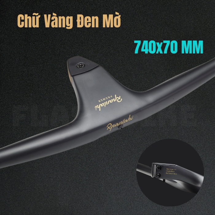 Rpanthi XX1 Bicycle Handlebar Negative 17° 50-100MM For Efficient Integrated Handlebar MTB Road Bike