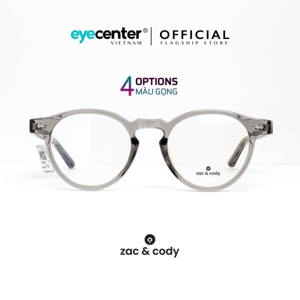 Giá bán Gọng kính cận nam nữ #DETROIT chính hãng ZAC & CODY lõi thép chống gãy nhập khẩu by Eye Center Vietnam