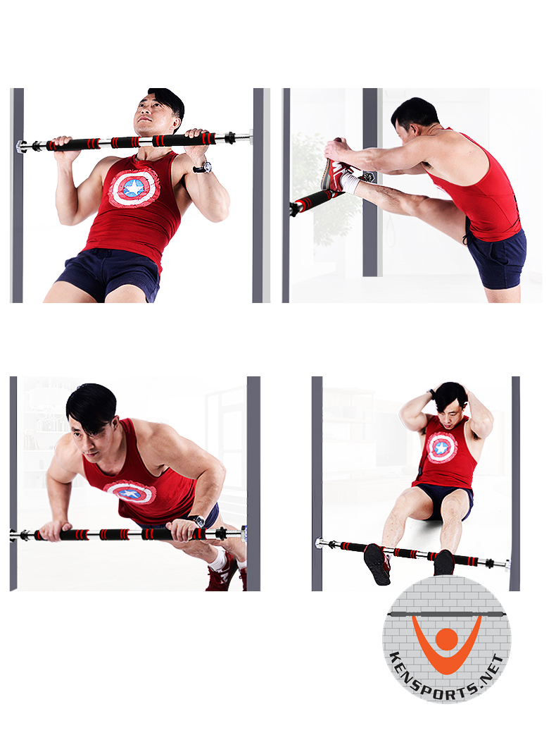 Xà đơn treo tường inox 80cm-130cm