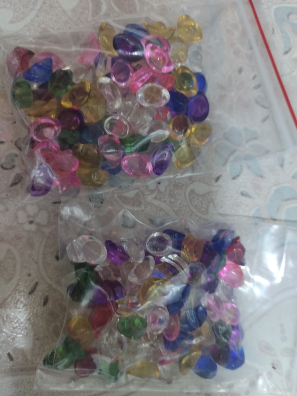 100 gam thỏi vàng lưu ly đủ màu chiêu tài lộc phong thủy