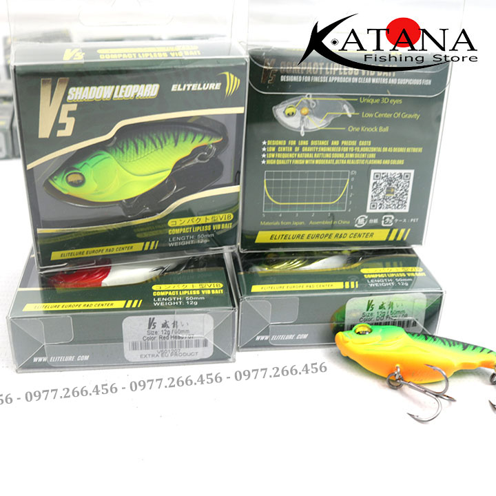 Mồi Câu lure EliteLure V5 Shadow Leopard