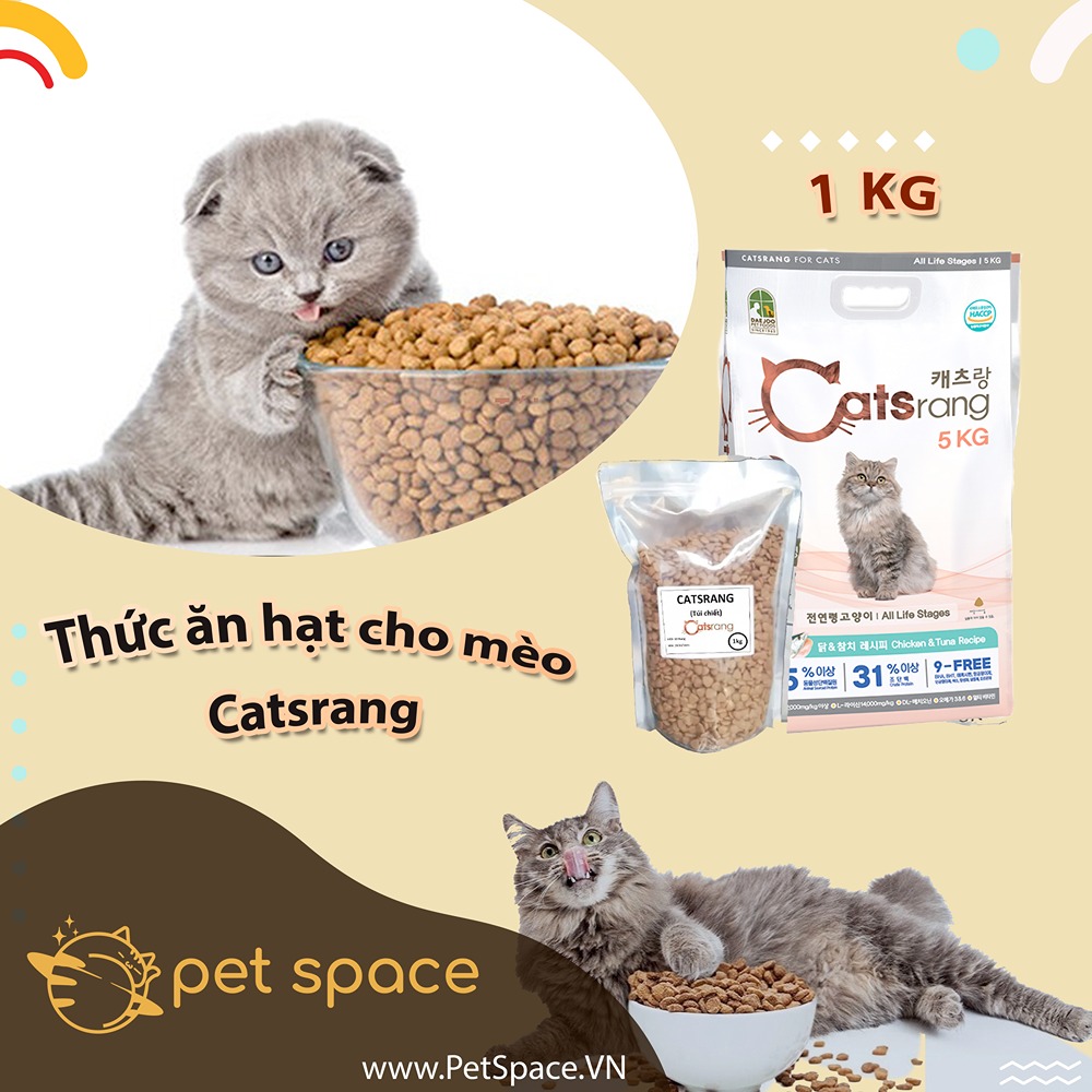 1kg catsrang dryfood