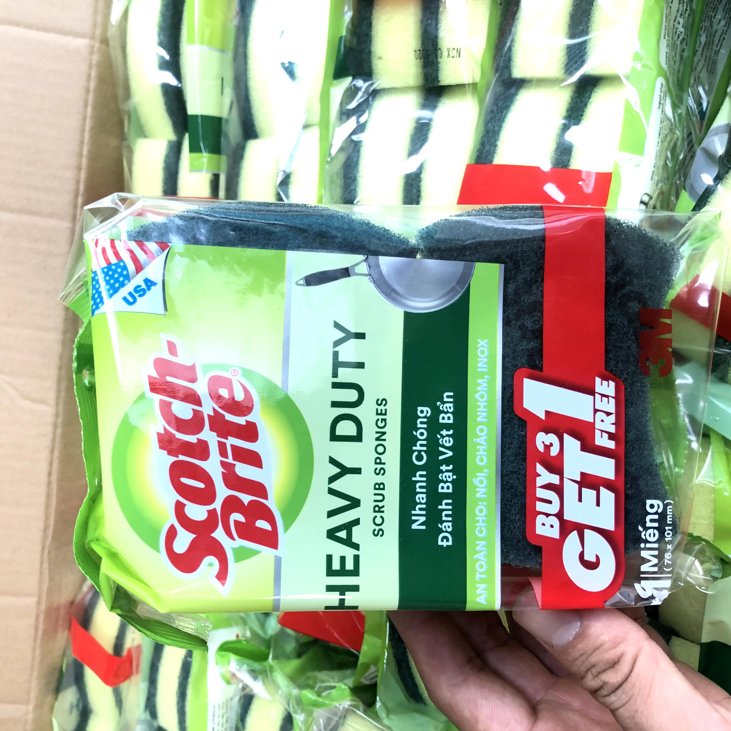 Miếng rửa chén bát miếng rửa chén Scotch-Brite, Better Helokity thailan