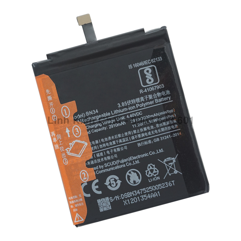 Pin cho điện thoại xiaomi redmi 5a 3000mah zin