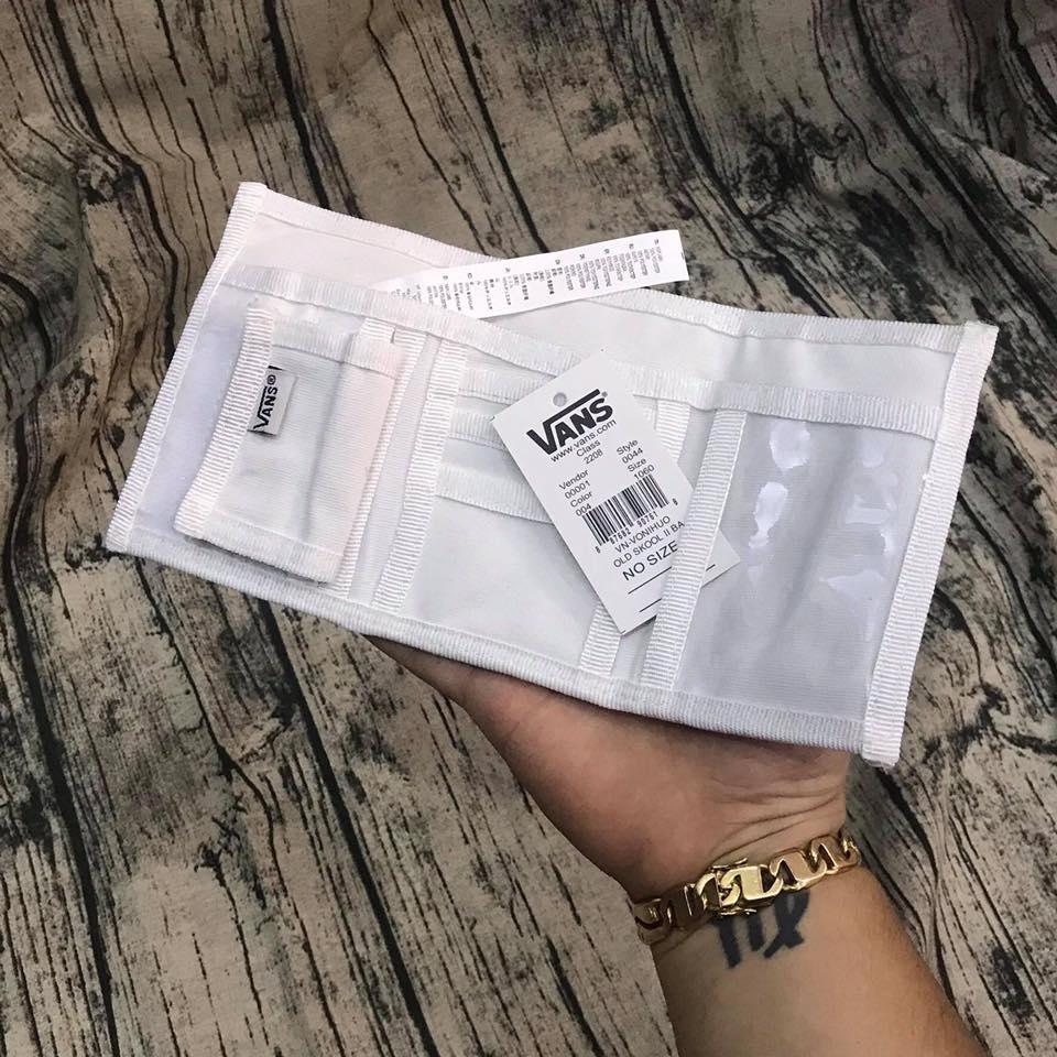 [YoloBoutique] VÍ VANS UNISEX (ĐEN TRẮNG, ĐEN XÁM)