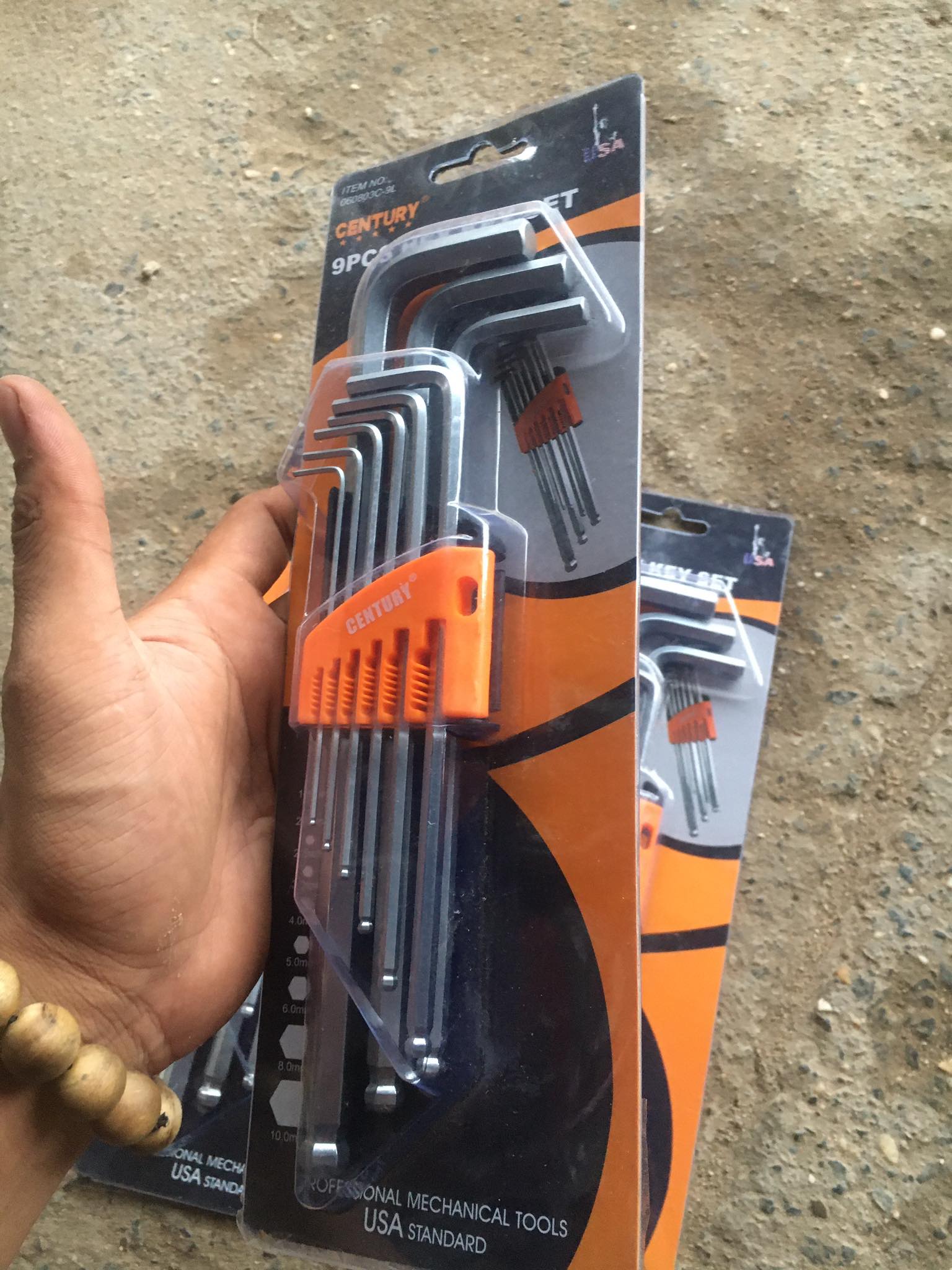 Bộ lục giác Century đa năng 9 món (1.5-10mm)