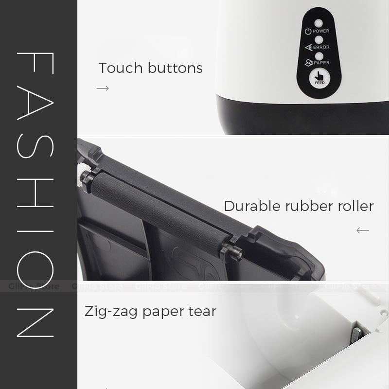 Máy in hóa đơn Bluetooth GPrinter ISH58 giấy 58mm