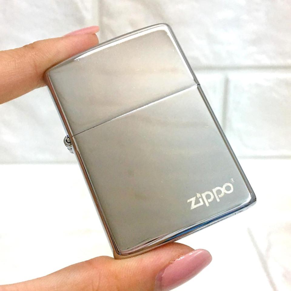 [HCM]BẬT LỬA HỘT QUẸT ZIPPO MỸ TEM ĐỎ ĐEN BÓNG. HÀNG USA