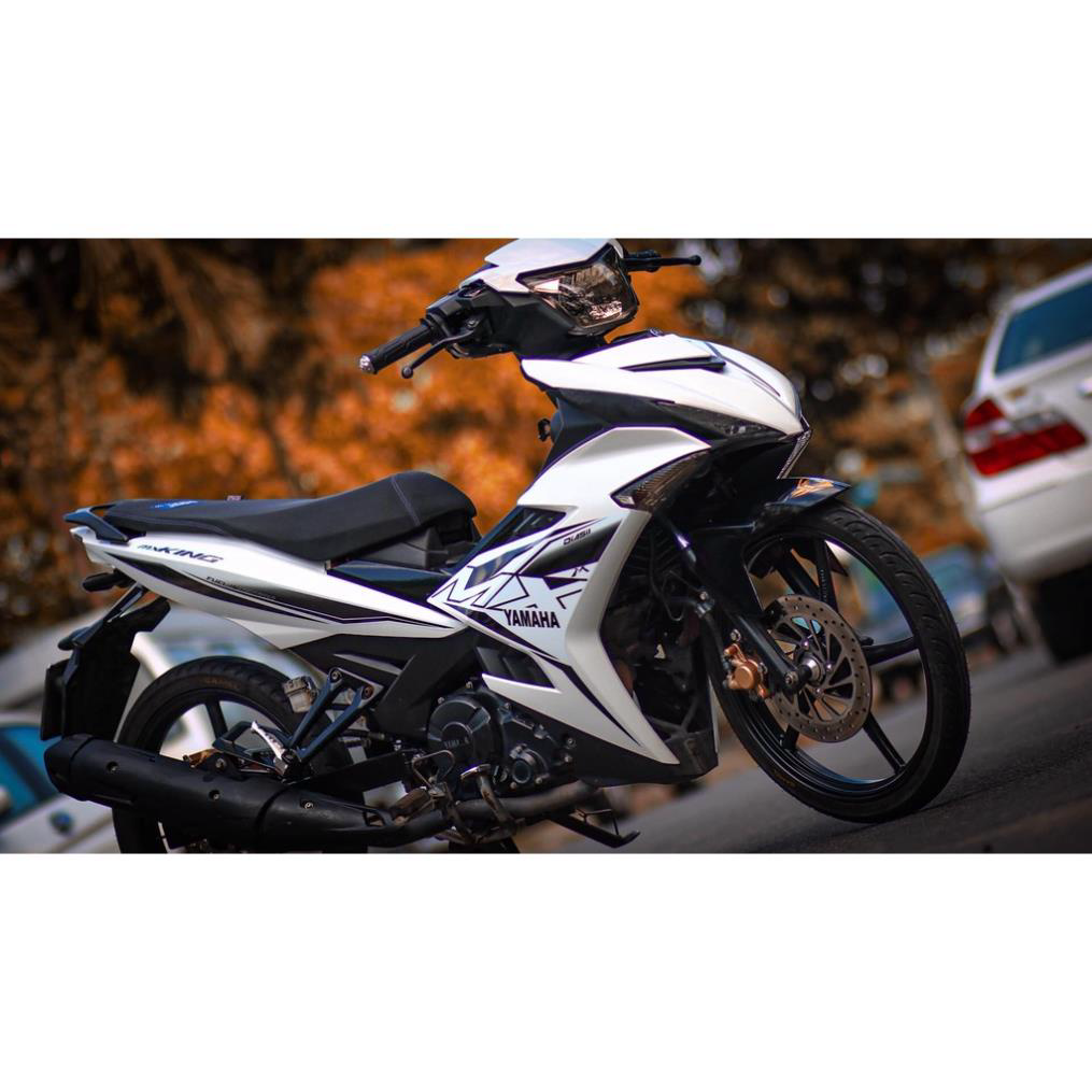 Tem rời Mx king đen cho Exciter 150 trắng