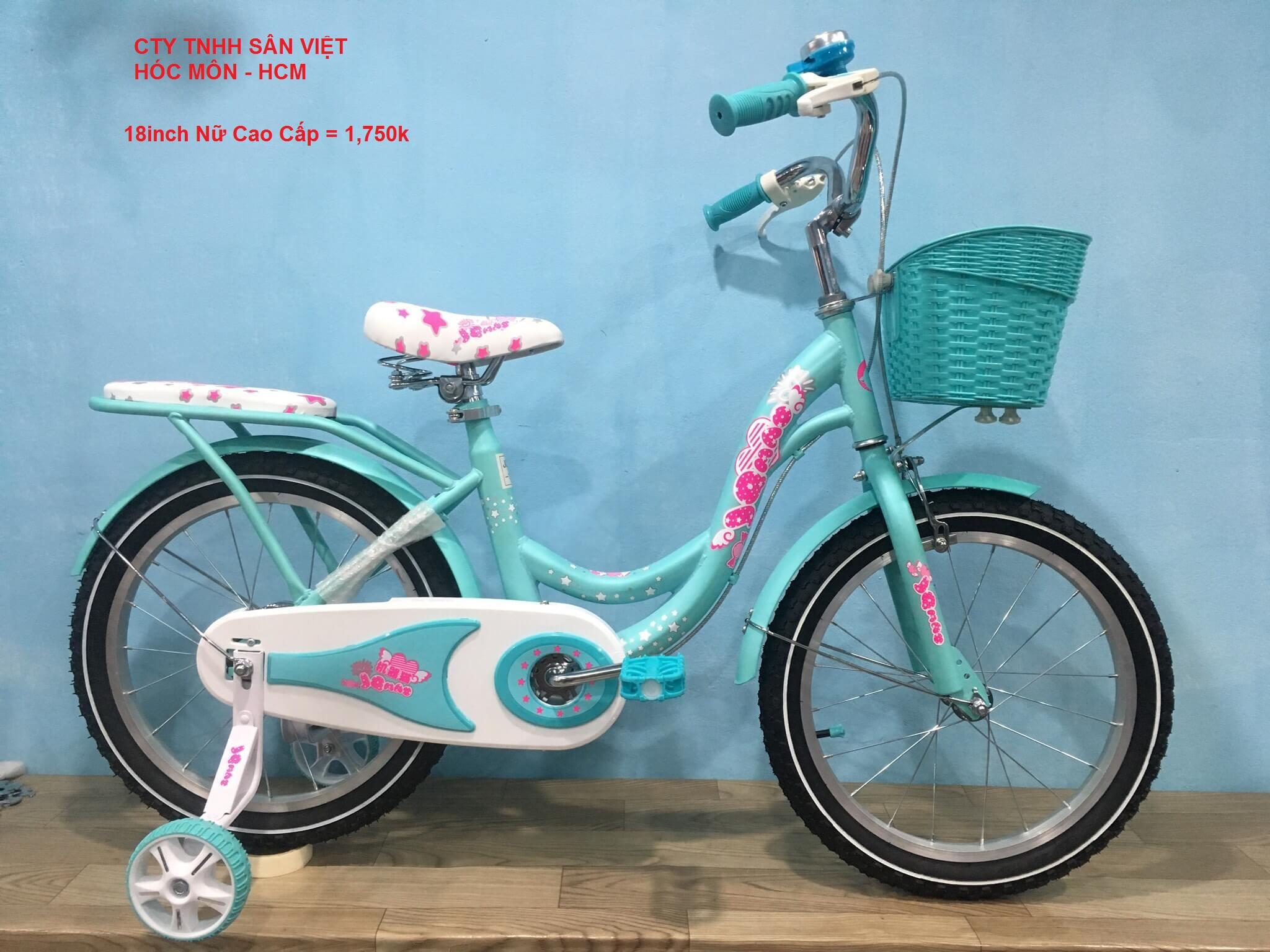 Mua Xe Đạp Trẻ Em 18 inch Nữ Cao Cấp