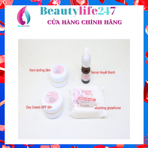 Combo kem trắng da yanhee ngọc trai thái lan