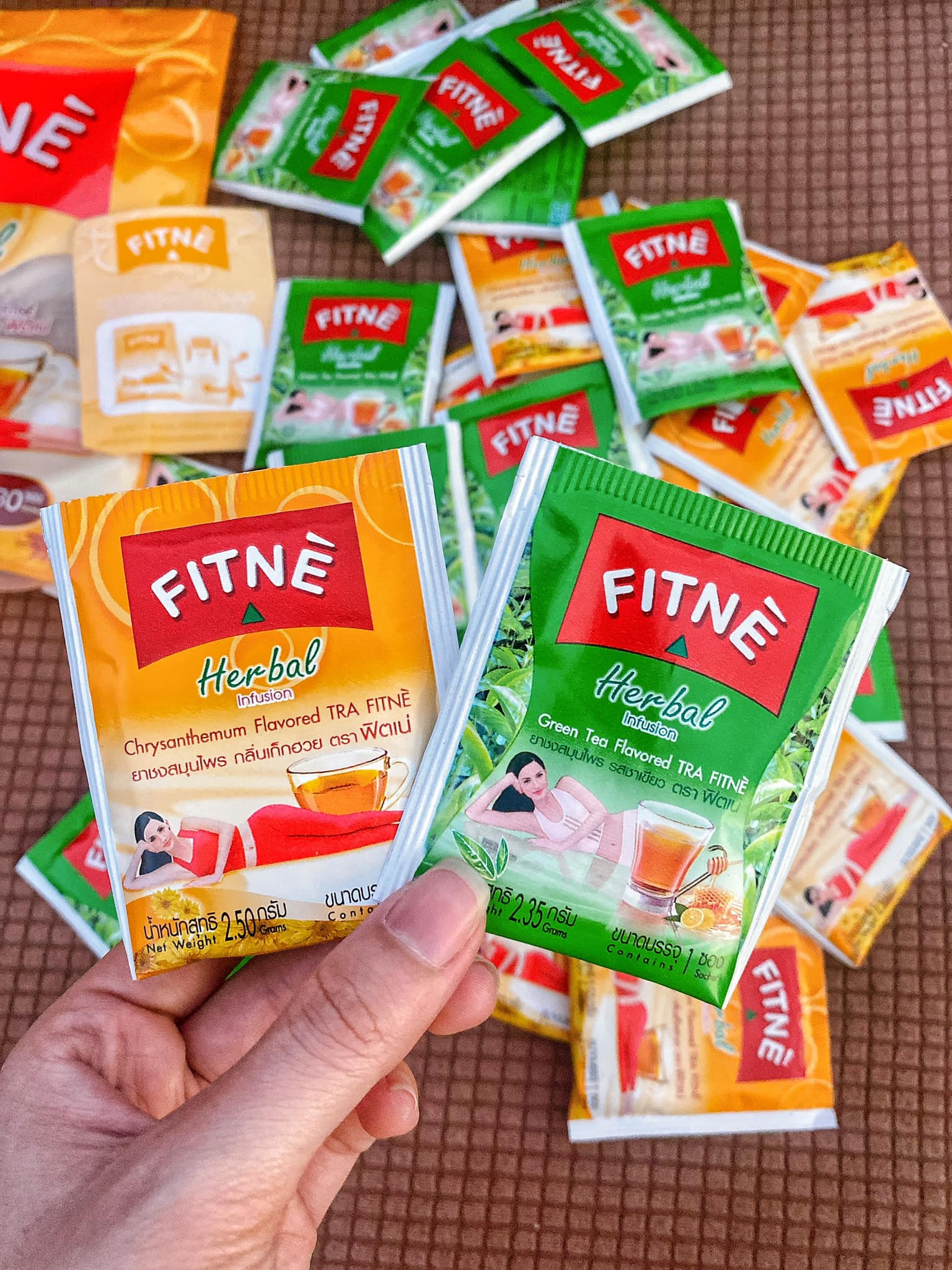 MẪU MỚI - Trà FITNE Herbal Thái Lan-Trà Túi Lọc (30-40 gói)