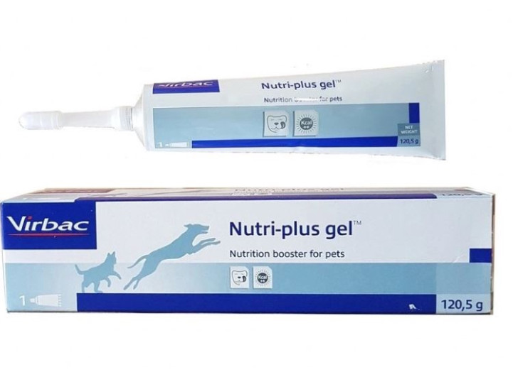[HCM]gel dinh dưỡng chó mèo vibar nutri plus ( bao bì mới ) date 7/2027