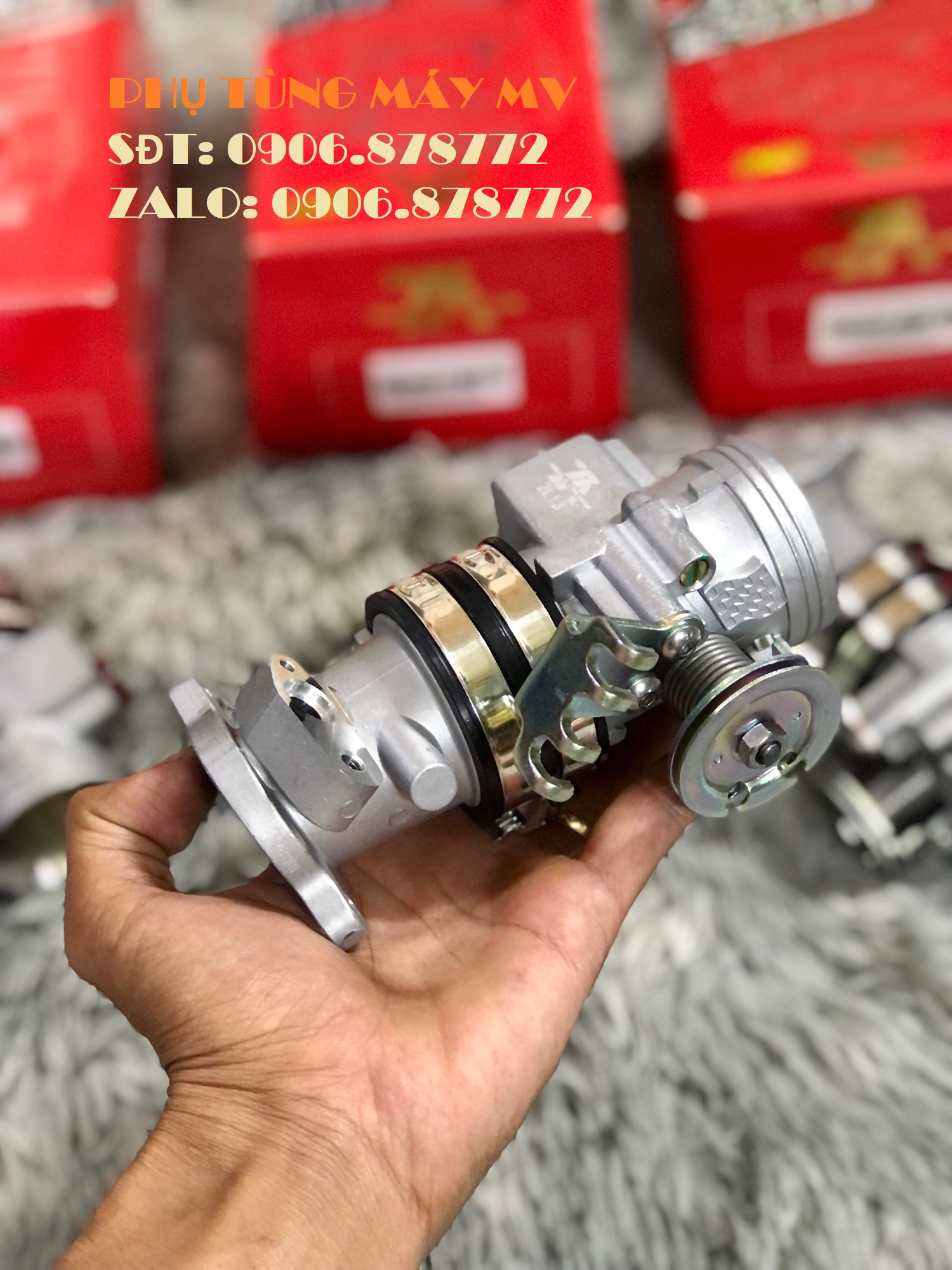 Họng xăng TA size 34.36.38.40mm cho RAIDER/SATRIA