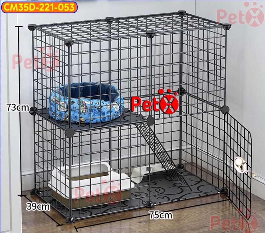 Combo Chuồng Mèo lắp ghép thông minh .