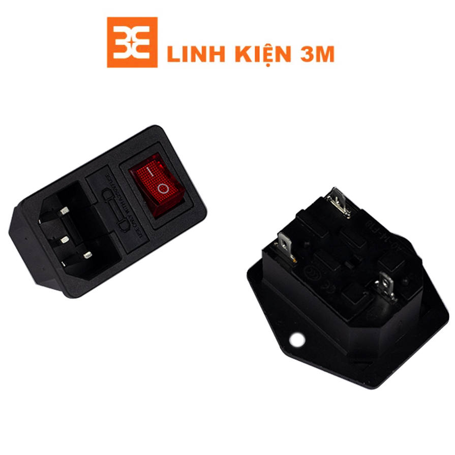 Jack Cắm Âm Công Tắc Nguồn