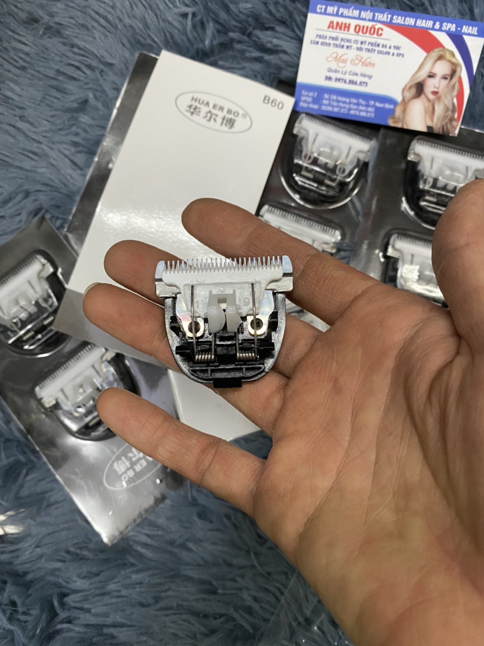 Lưỡi tông đơ cắt tóc B60