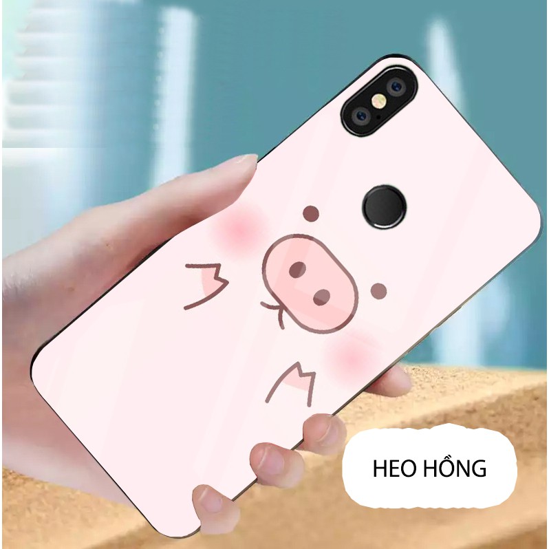 Ốp xiaomi a2 lite/ redmi 6 pro,note 6, mi 8 , mi 8 se mặt kính gương bóng