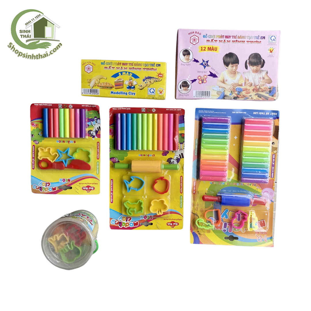 Vỉ đất sét nặn - hộp đất nặn Thái Lan - Chọn loại