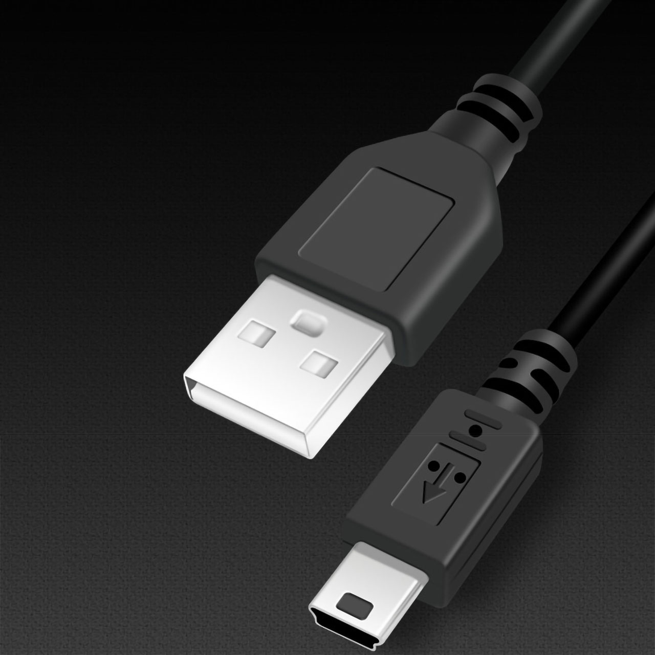 Cáp Mini USB, Cáp Mp3 Dùng Cho Mp3/Mp4/Máy Ảnh