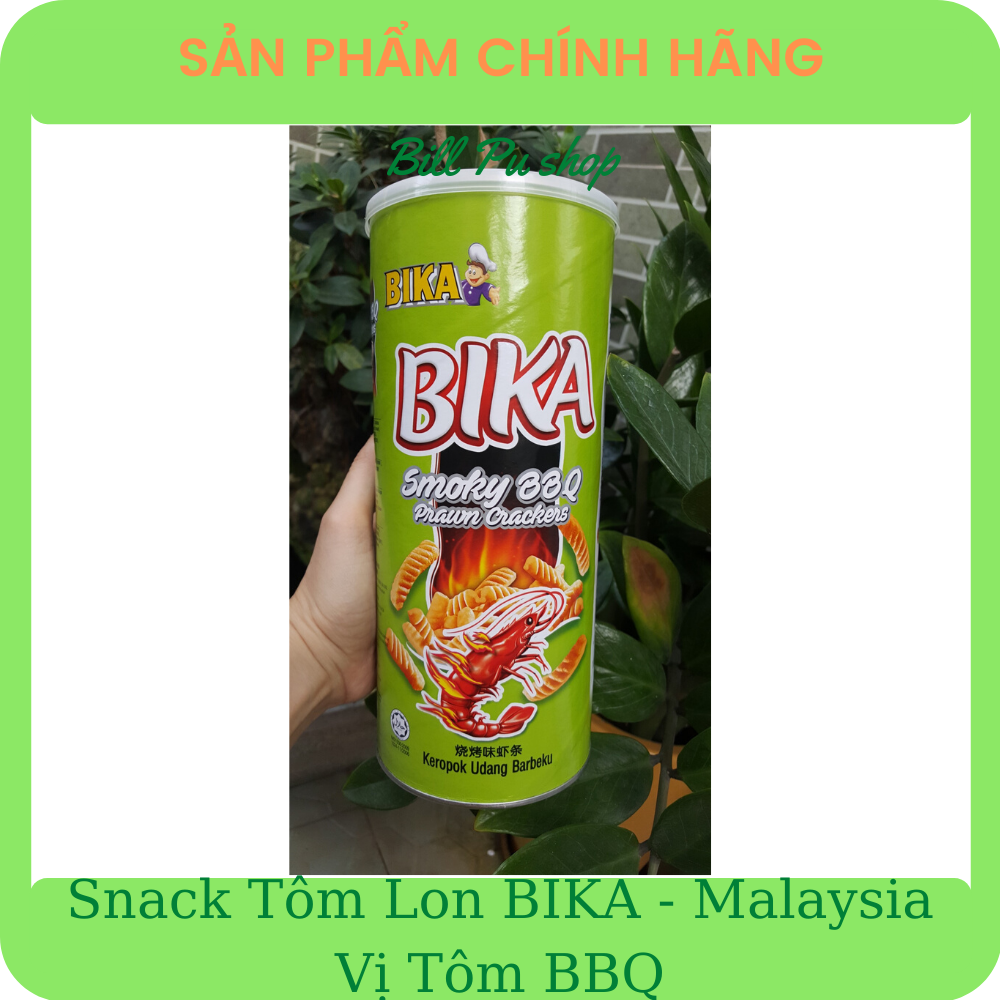 Bánh Snack Tôm Lon BIKA 100g - Malaysia