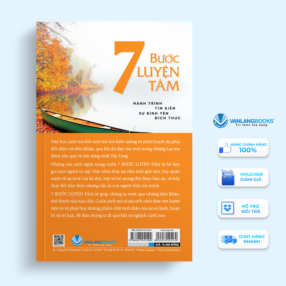Sách - 7 Bước Luyện Tâm-Vanlangbooks