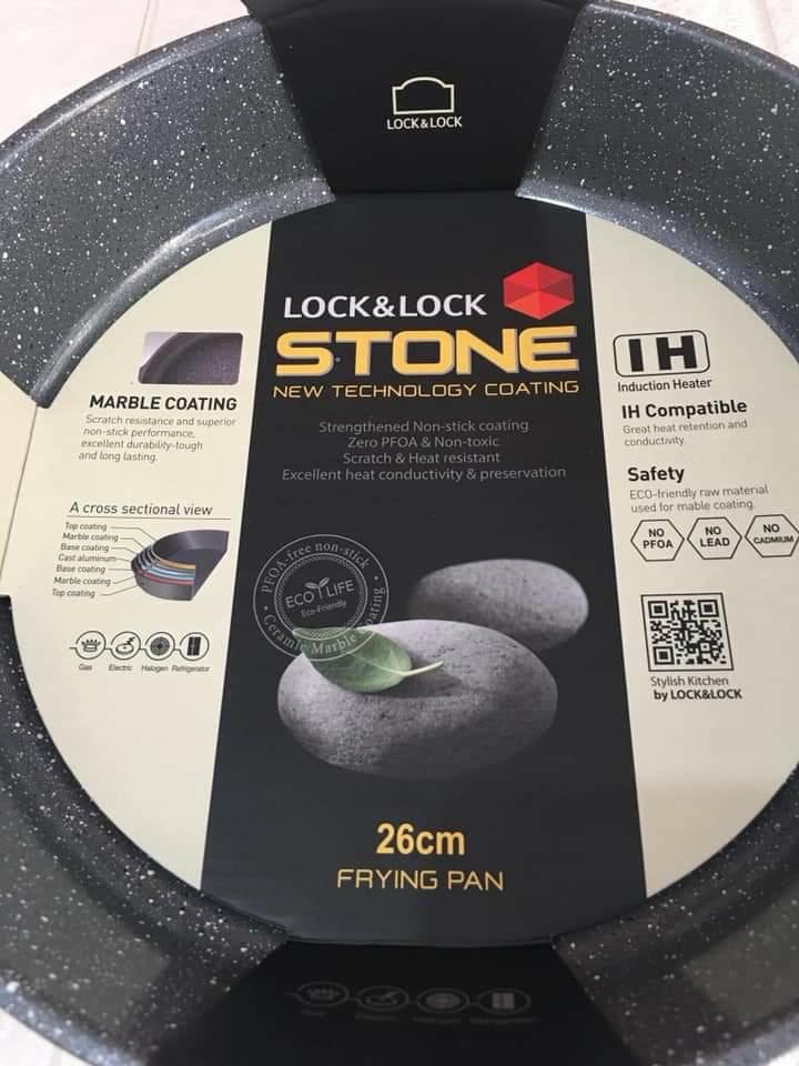 Stone Pan 7 Layers 26cm Locknlock Lca6263D (Genuine Product)