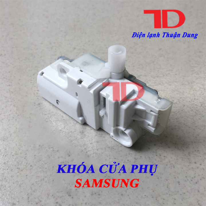 Công tắc khóa cửa phụ máy giặt SAMSUNG cửa trước INVERTER, khóa cửa phụ máy giặt Samsung - Điện Lạnh Thuận Dung