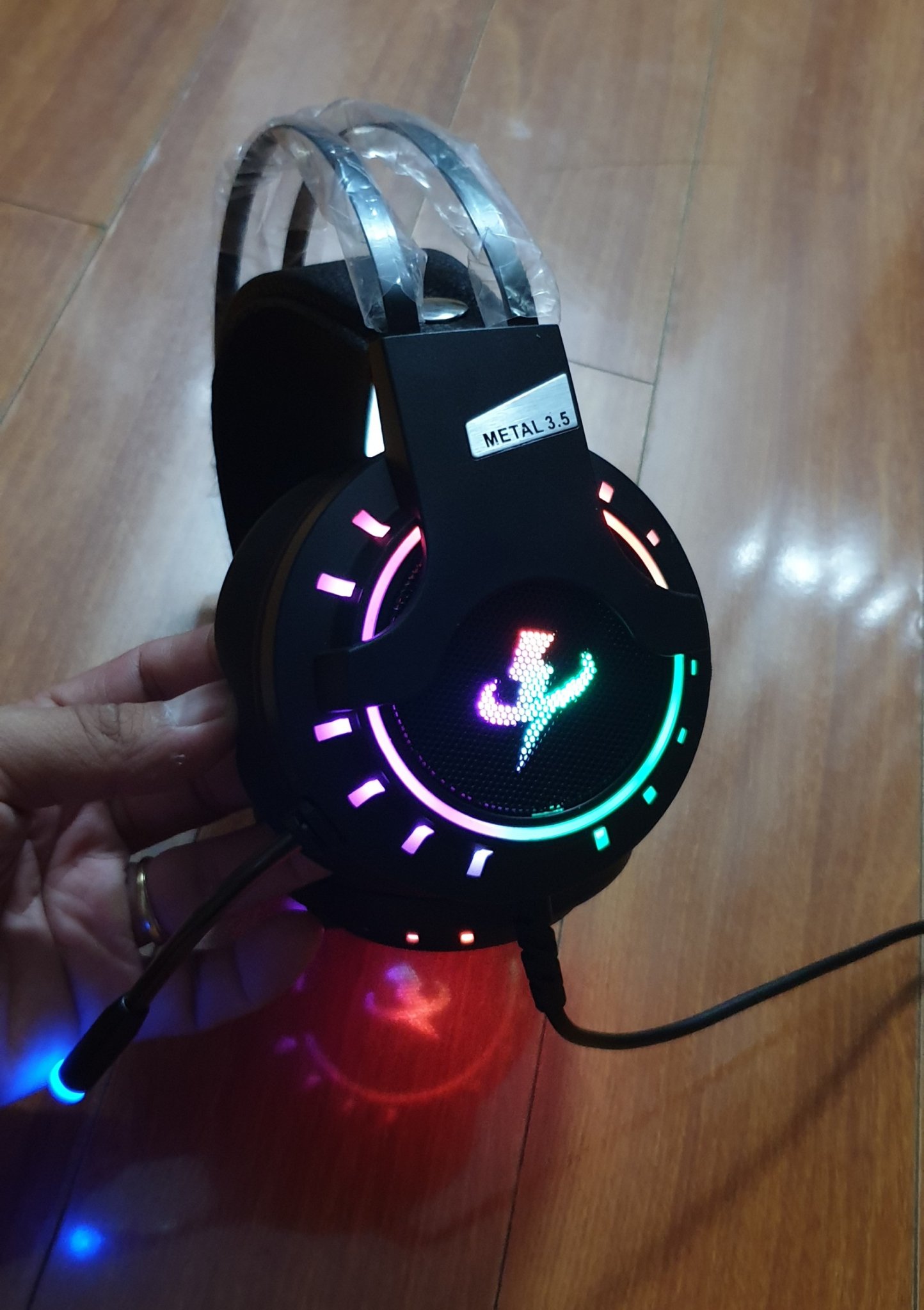 HEADPHONE SIMETECH S2 LED RGB CỔNG 3.5MM CHUYÊN CHO GAME THỦ