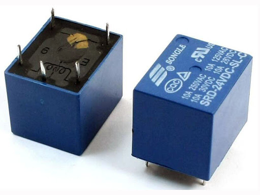 Relay 10A 250V chân Songle