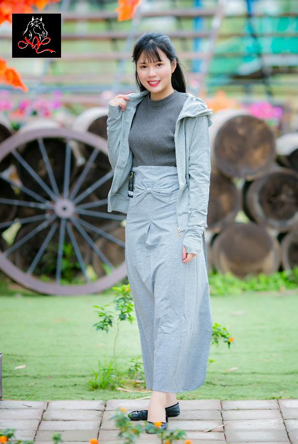 chân váy quây chống nắng thời trang mùa hè