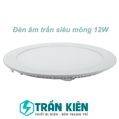 Đèn led âm trần tròn 12W Ánh sáng trắng