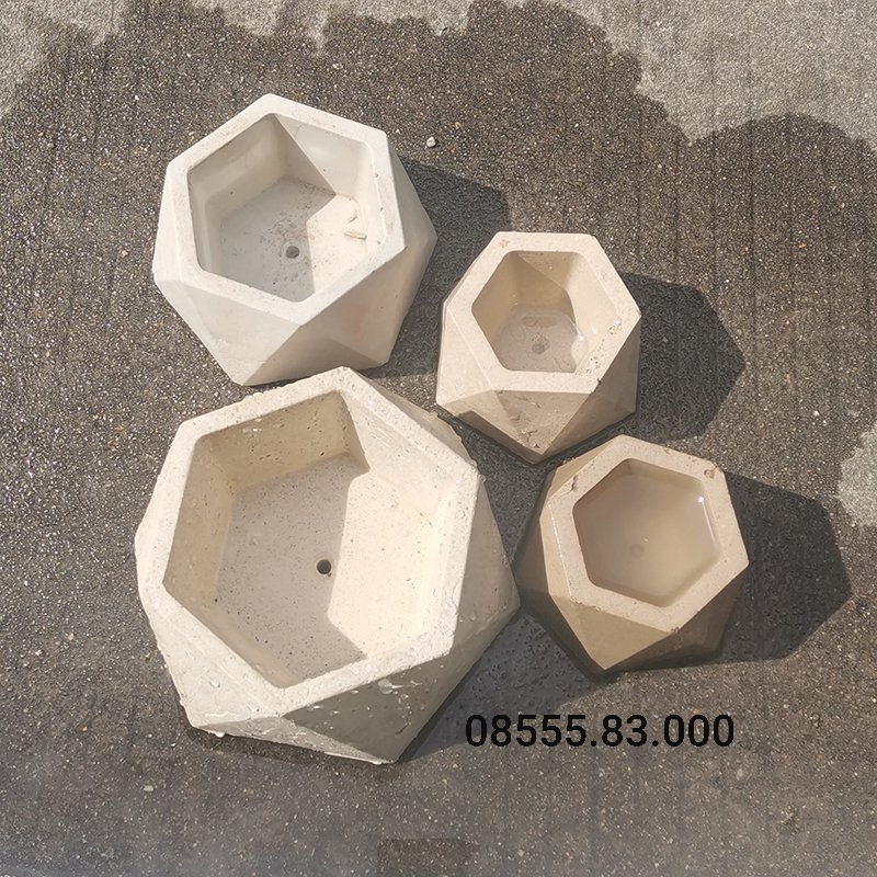 Khuôn đúc chậu cảnh mini để bàn(khuôn chậu ABS có lòng trong)