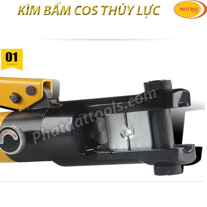 Kìm bấm cos thủy lực YQK120