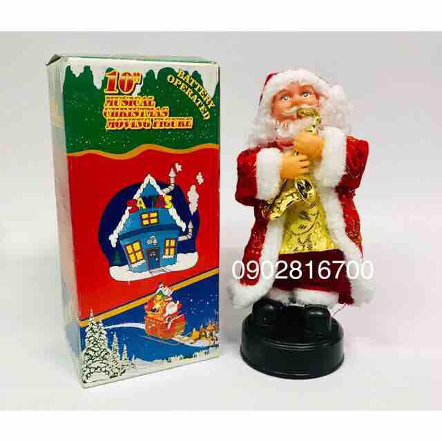 Đồ chơi ông già Noel thổi kèn