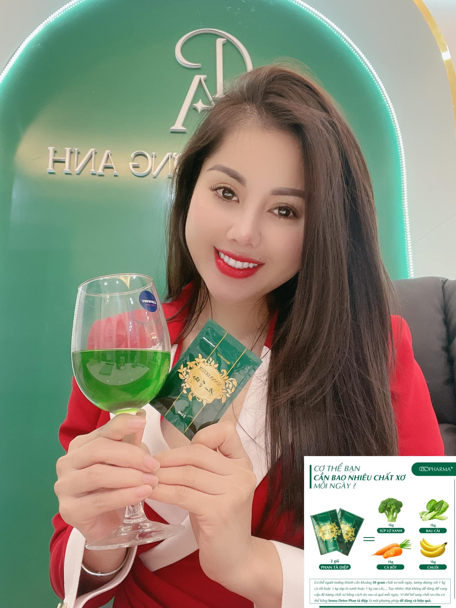 [30 gói] Phan Tả Diệp Senna Detox Thải Độc Ruột PK Pharma