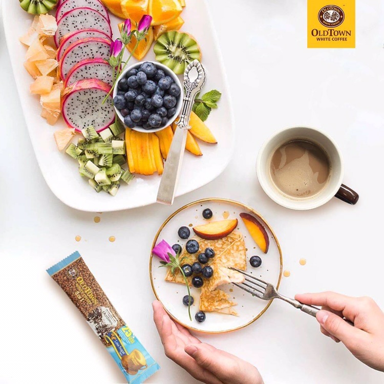 Cà Phê Trắng OldTown Less Sugar - Ít Đường
